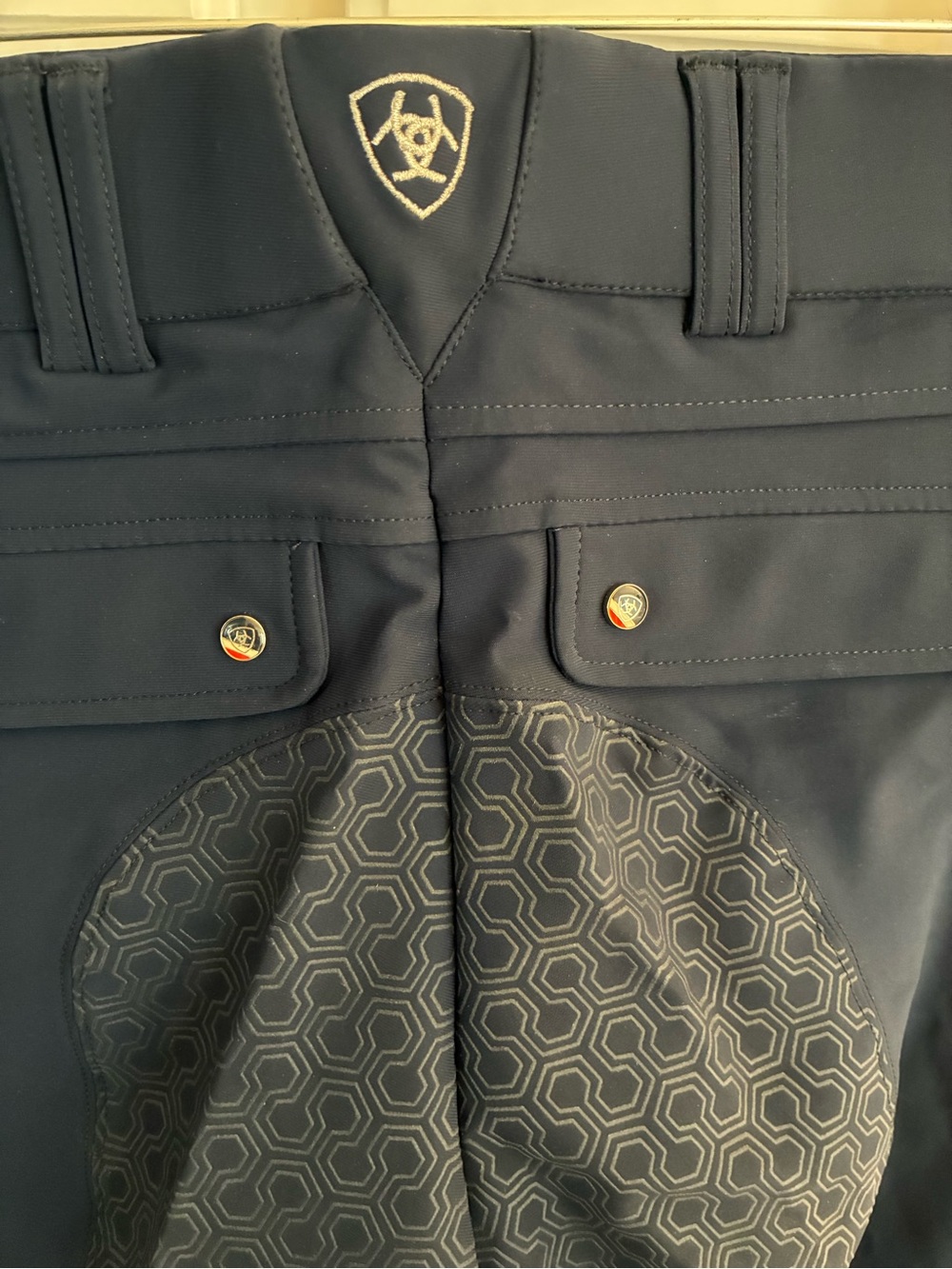 Ariat women 34R Navy Blue Riding Breeches - Picture 5 of 6